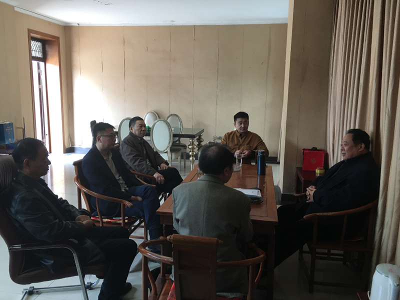 中国轮胎循环利用协会老会长姜志云老我们公司指导工作